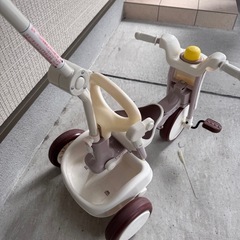 【使用頻度少なめ】iimo イイモ 三輪車 折りたたみ式三輪車の画像