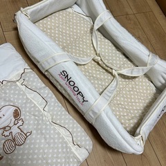 ⭐スヌーピー⭐ ベビークーファン   ベビーベッドの画像