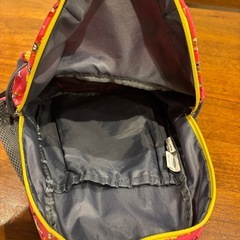 HUGGER 遊園地モチーフ ピンクリュックの画像