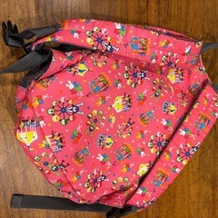 HUGGER 遊園地モチーフ ピンクリュックの画像