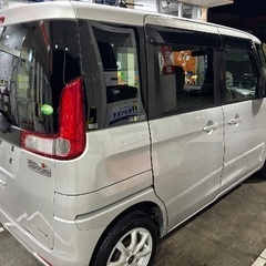 走行距離わずか74,321kmの2015年式スズキ スペーシアXの画像