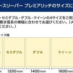 トゥルースリーパーダブルサイズの画像