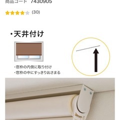 【決まりました】 遮光・消臭ロールスクリーン(DS2 IV 165X220の画像