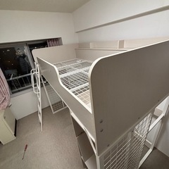 ニトリロフトベッド　解体後再掲予定です🙇‍♀️の画像