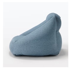 ほぼ未使用】無印良品空気でできたソファ ネイビー MUJI 1人用