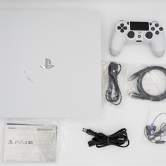 PS4PRO 1TB グレイシャーホワイトの画像
