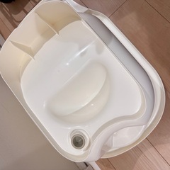 【沐浴などにおすすめ】ミッフィー　ベビー用お風呂 ベビーバス アカチャンホンポ温度計付の画像