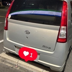車検あり早期取引値下げ【7.5万】ダイハツミラ の画像