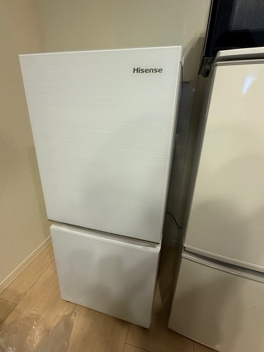 Hisense 冷蔵庫 ホワイト中古美品 ※発送は10月30日か31日 Hisense（ハイセンス）冷蔵庫中古】 スタイリッシュなホワイトデザイン