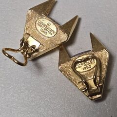 GIVENCHY ジバンシー イヤリング ヴィンテージ アクセサリー 1980年の画像