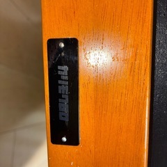 黒い合成皮革 2人掛けソファ　カリモクの画像