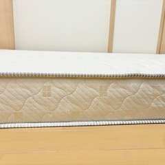 ポケットコイルシングルマットレス&スノコの画像
