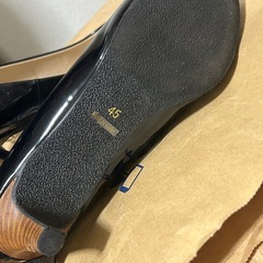 grove エナメルパンプス 24.5cm 黒の画像