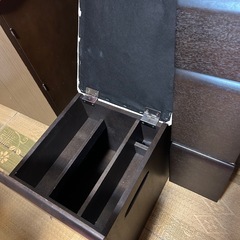 全身映る！収納豊富！姿見ドレッサーの画像