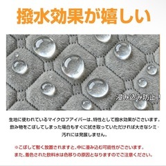 電気カーペット新品 140×80cm 55℃温度調節 タイマー付 ダニ退治 省エネの画像