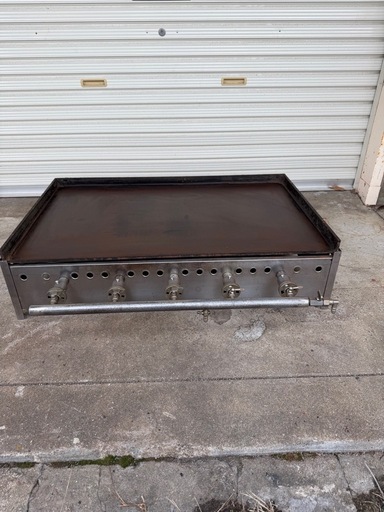 5連ガス台焼きそばお好み焼き