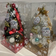 ちいかわ　クリスマスツリー　2個セット
の画像