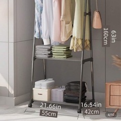 ハンガーラックの画像