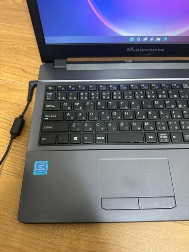 ex.computer N1502K 15.6インチ pentium 4415U メモリ4GB SSD250GB テンキー 