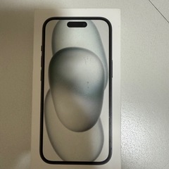 iPhone15 128GB 新品 ブラック 本体の画像