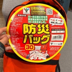 防災バッグの画像