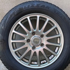 スタッドレスホイールセット ブリザックVRX2 185/65R15 エコフォルムの画像