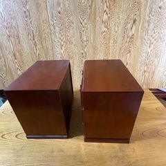 レトロ！木製小物入れ！2個セット品！！の画像