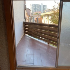 サンルームの作成ウッドデッキ・ベランダの作成の画像