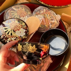 【未使用】渕太盆付飯切ちらし汁椀5セットの画像