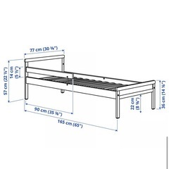 IKEA 子供用ベッド　キッズベッド　すのこ　の画像