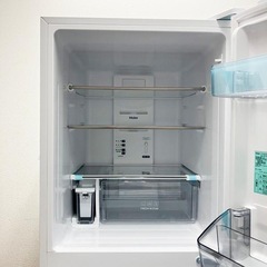 Haier/ハイアール JR-CVM29E3(W) 冷蔵庫 286L 幅54cm 3ドア 右開きタイプ 2023年 ホワイトの画像