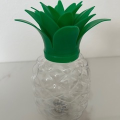 スヌーピーキラキラボトル★パイナップルキラキラボトル★クマ蓋付きボトルジュースの画像