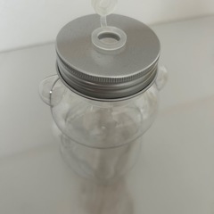 スヌーピーキラキラボトル★パイナップルキラキラボトル★クマ蓋付きボトルジュースの画像