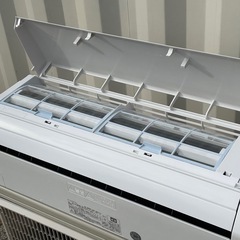 高年式！美品！取付け可 ! !◇富士通 エアコン 10畳用 2025年 ノクリア 省エネ100V AS-V284R 高圧洗浄済み！保証付き ! !の画像