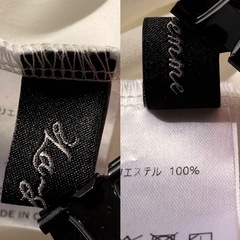 la-gemme ラジエム ロングシャツ ブラウス ホワイト 白 フリーサイズの画像