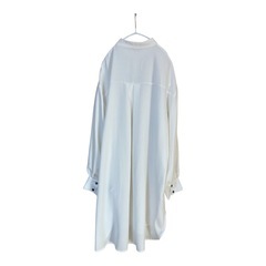 la-gemme ラジエム ロングシャツ ブラウス ホワイト 白 フリーサイズの画像