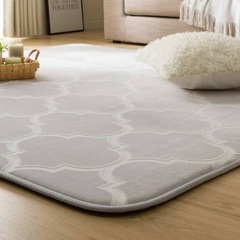 ニトリ ウレタン入りラグ オパール 185㎝×185㎝の画像