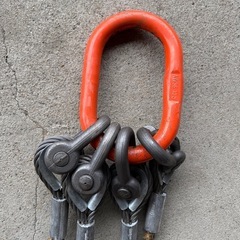 吊りワイヤー、シャックル、リング セットの画像