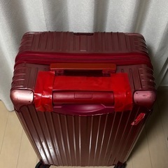 12/5まで【ジャンク品】スーツケース　割れありの画像