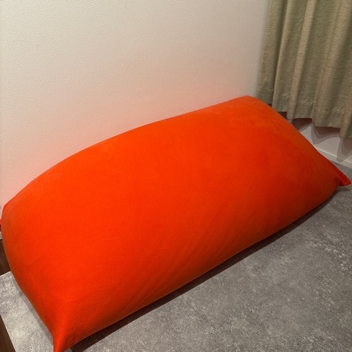 ヨギボー　オレンジ　2人がけサイズ