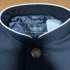 男子学生服上下サイズ155Aベルトセットの画像