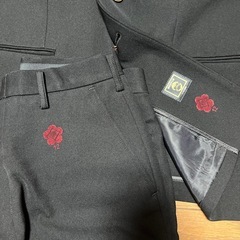 男子学生服上下サイズ155Aベルトセットの画像