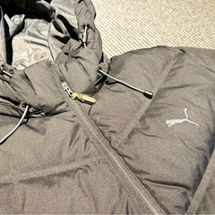 プーマ　ダウンジャケット　黒の画像