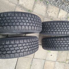 ハンコック スパイクタイヤ HPW401 215/60-16　2002年製　4本セット【希少】の画像