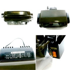 ★【東芝フィッシュロースター FG-470 TS】★カラーオリーブブラウン★保管品美品★の画像