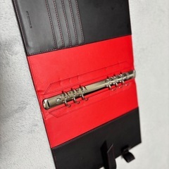 【お取引中です】A5手帳カバー6穴リングの画像