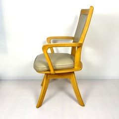 ロック機能付回転チェア カチャットチェア90 介護用品 オフィスラボの画像