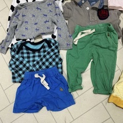 美品　GAP ラルフローレンなど　ベビー服セット 70cmまとめ売り　15点の画像