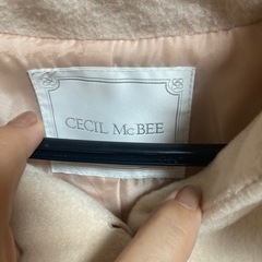 セシルマクビーポンチョ型コート定価3万の画像