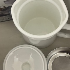 ニトリ　オイルポット　活性炭カートリッジおまけの画像